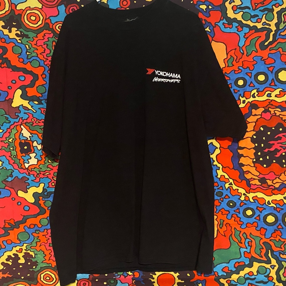 Black Vintage Yokohama Motorsports T-Shirt